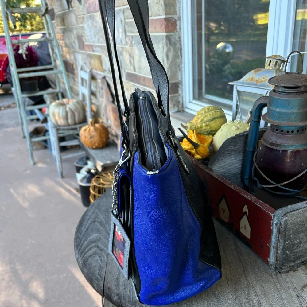 Nine West Tri-Color‎ Satchel Bag